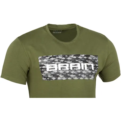 Футболка Brain 2022 S Khaki - фото 3