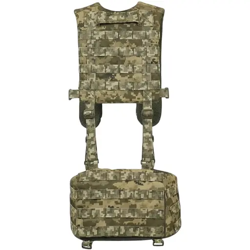 Лямки мягкие для тактических поясов РПС Kiborg с эвакуационной ручкой Pixel (1000-k3027) - фото 5