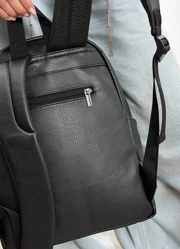 Жіночий рюкзак Sambag Talary чорний 35 х 25 х 12 см (35312001) - фото 7