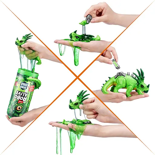 Интерактивный игровой набор ДНК Стиракозавр Pets & Robo Alive 71139D - фото 5