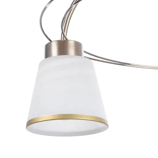 Люстра стельова Brille для коридору E27 60W BZ (LK-524C/3) - фото 3