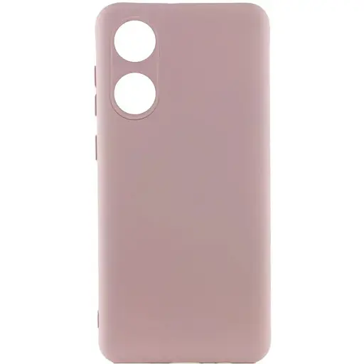 Чехол Silicone Cover Lakshmi Full Camera (A) для Oppo A58 4G Розовый / Pink Sand