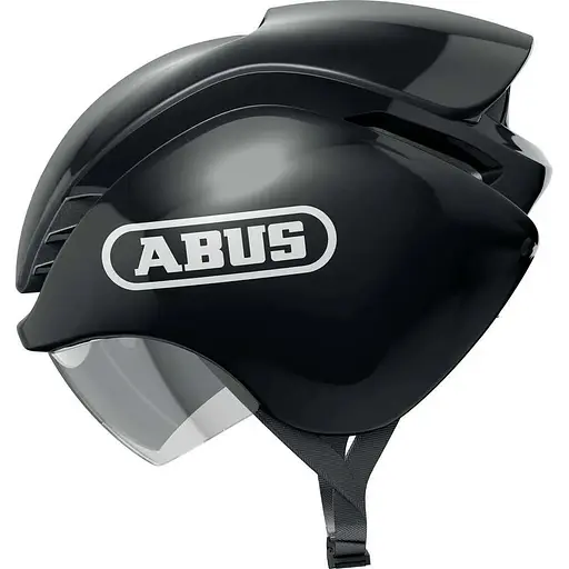 Велошолом Abus Gamechanger Tri M Shiny Black (1007-642722)