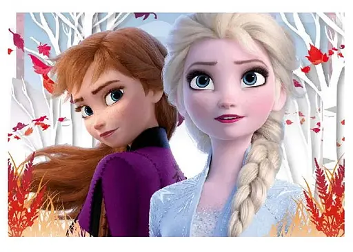 Пазл Trefl Зачарований світ Анни та Ельзи Крижане серце 2 60 ел. (17333) - фото 2