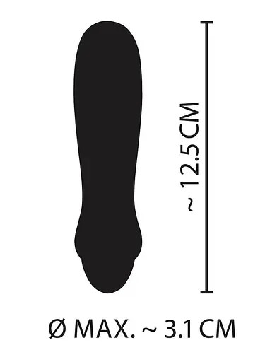 Вібратор Cuties Mini Vibrator 12.5 см фіолетовий - фото 5