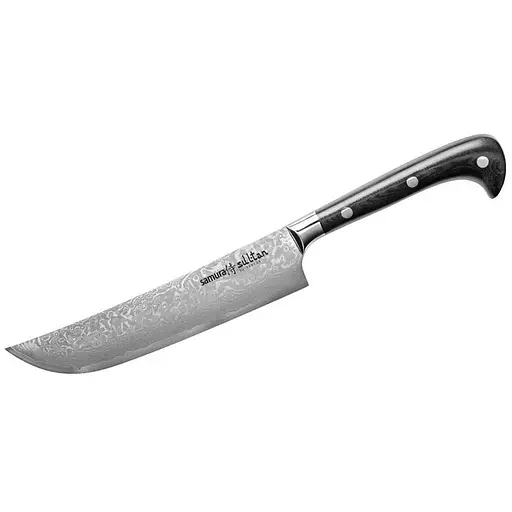 Ніж кухонний ШЕФ, 164 ММ, SAMURA "SULTAN" (SU-0085DB) black