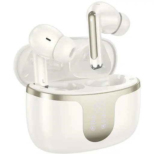 Навушники бездротові Hoco TWS EQ10 вакуумні білий