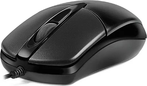 Миша REAL-EL RM-211 USB black - фото 2