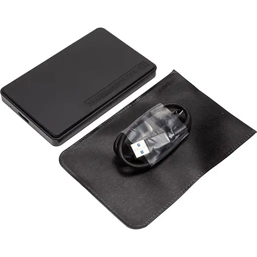 Зовнішня кишеня для HDD PowerPlant 2.5" SATA to USB 3.0 Black (HC380213) [118481] - фото 6