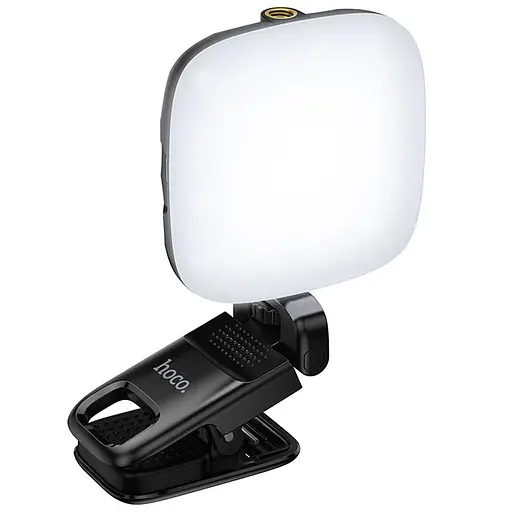 Портативная лампа для селфи Hoco K29 Beauty Selfie Light 300 mAh Black - фото 7