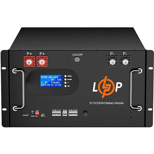 Акумулятор LogicPower LiFePO4 48V 51.2V/230Ah/11776Wh (30386) [125755]