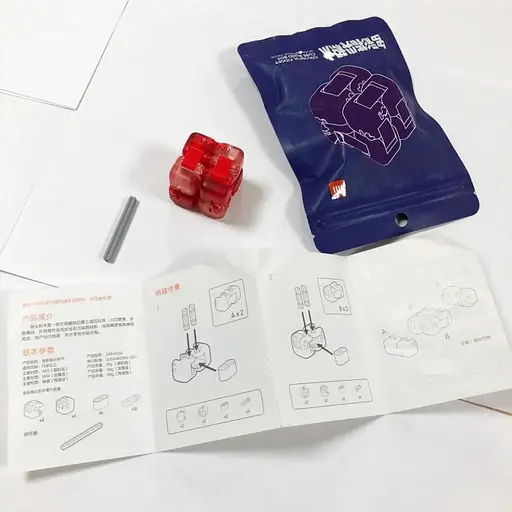 Кубик-трансформер Mitu Colorful Fingertips blocks cube ZJMH02IQI - фото 9