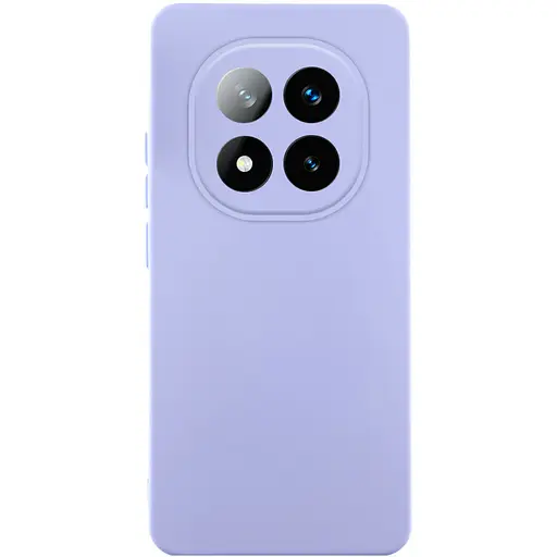 Чехол Silicone Cover Lakshmi Full Camera (AA) для Xiaomi Poco X7 Сиреневый / Dasheen