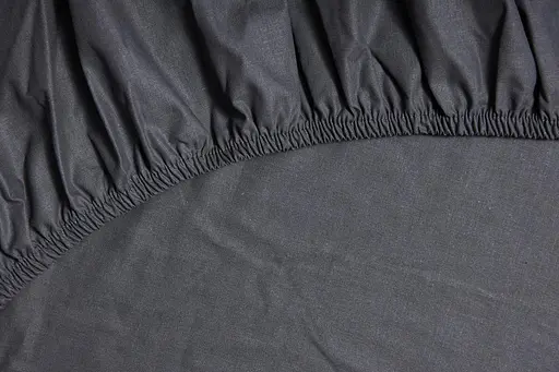 Простирадло на резинці Moon&Star Sweat Gray Бязь Gold Люкс 200х220х20 см - фото 2