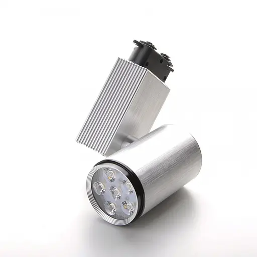Светильник трековый поворотный LED 205/6x3W NW SILVER Brille L8-007