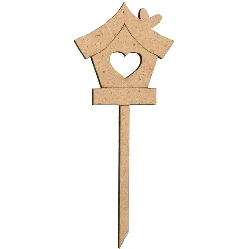 Заготовка топер Rosa Talent Шпаківня ДВП 4.9х12 см 5 шт