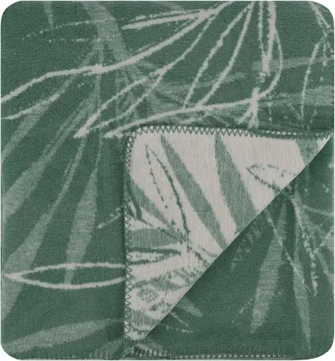 Плед Ardesto Leonardo Листя 200х220 см зелений (ART0411LT) - фото 4