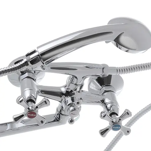 Смеситель для ванны Haiba Smes 143 HB0368 Хром - фото 2