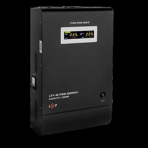 ДБЖ з правильною синусоїдою LogicPower 48V LPY-W-PSW-5000VA + 3500 Вт 10A/20A - фото 3