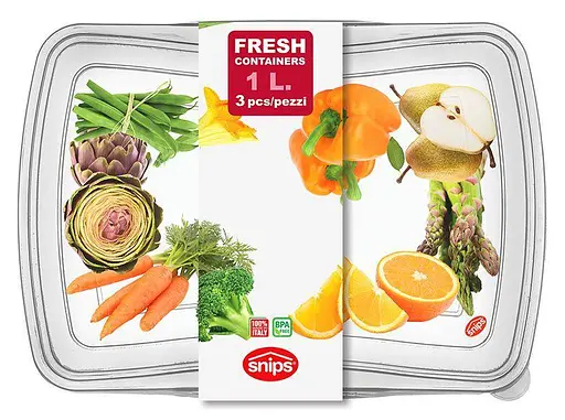 Контейнери для продуктів, 1,0 л, 3 шт. - фото 4