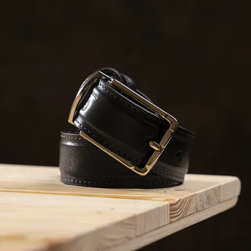 Ремінь шкіряний Grande Pelle чоловічий 3,4х120 см acs0014944 - фото 5