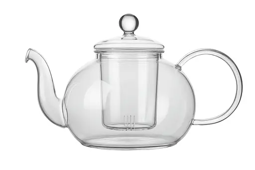 Заварник для чая "Crystal" со стеклянным ситом 600 мл