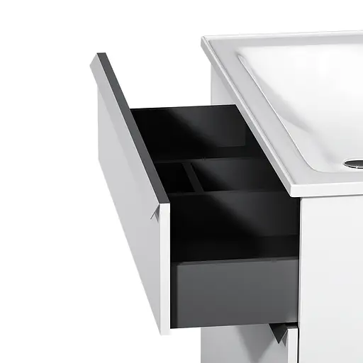 Тумба з умивальником AM.PM X-Joy підлогова 100 см 2 ящики білий MTA-FSX1002WG-WCC1002WG Білий - фото 5