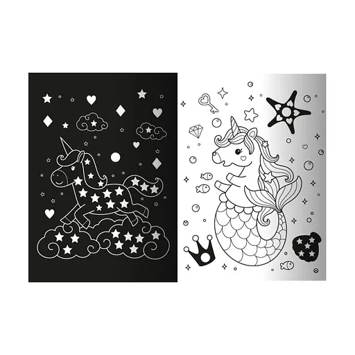 Детская книжечка с неоновыми стикерами "Девичье королевство" РМ-69-01 - фото 2