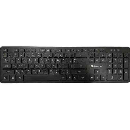Клавіатура Defender Comfort MT Wireless UA Black (450950) - фото 1
