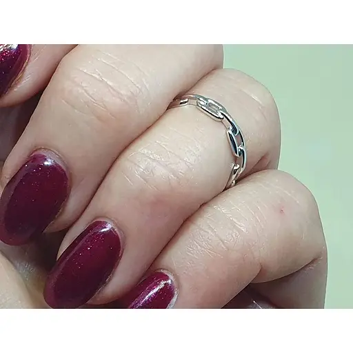 Срібна незамкнена каблучка Dear. 2814С 14 - фото 2