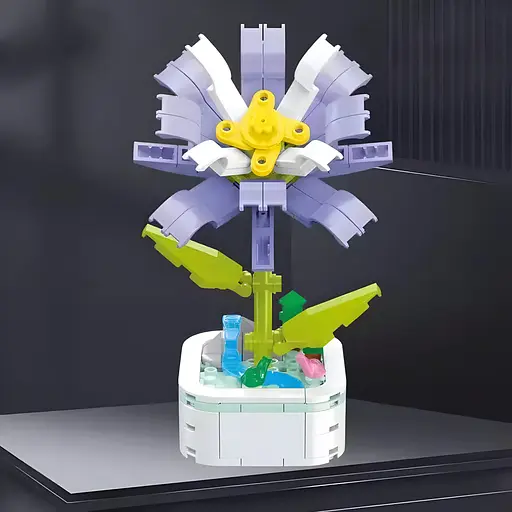 3D конструктор Flowers Ирис на 154 детали (25-110) - фото 4