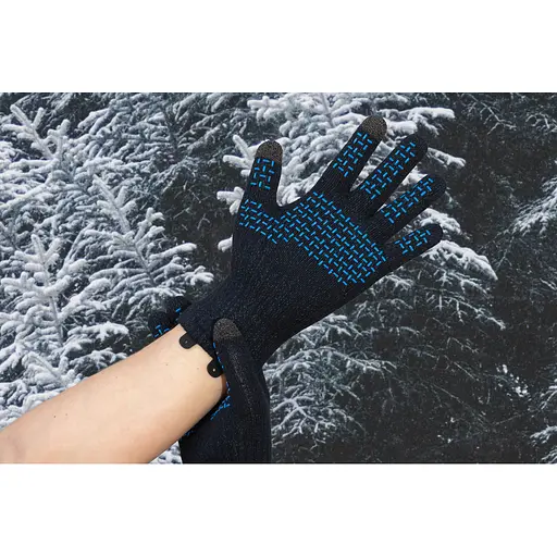 Перчатки водонепроницаемые DexShell ThermFit 3.0 Gloves размер L темно-голубые - фото 6