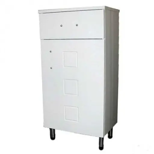 Комод для ванной комнаты ПиК Корфу правый ПП 40 см Белый 30412 - фото 1