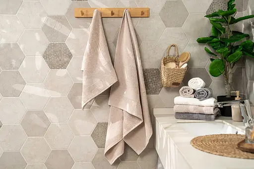 Рушник махровий Ardesto Benefit 70х140 см 100% бавовна айворі (ART2470IV)  - фото 8