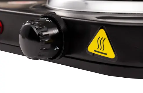 Электроплита двухкамфорная 2000Вт Mesko MS 6509 - фото 5