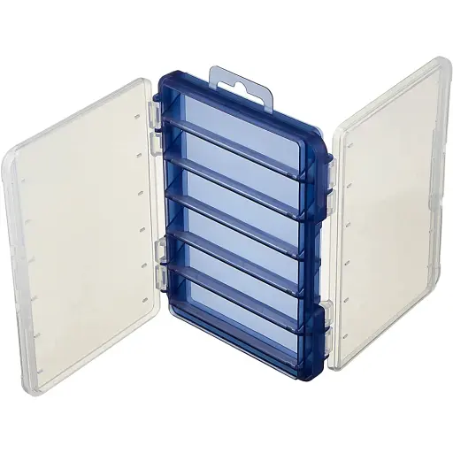 Коробка Meiho Reversible F-86 140x104x22mm прозрачный - фото 3