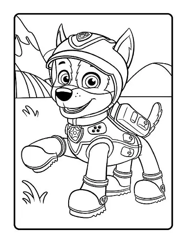 Книжка-розмальовка Щенячий патруль "Патруль, на базу!" 228002 укр. мовою - фото 5