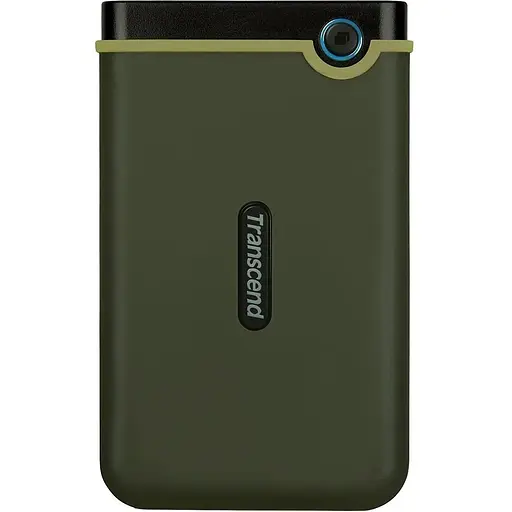 Зовнішній жорсткий диск Transcend StoreJet 25M3 1TB (TS1TSJ25M3G) Military Green [42306]