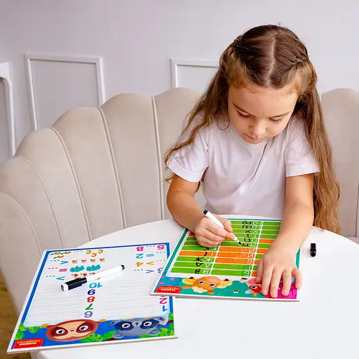 Доска-тренажер "Счет и математика" Vladi Toys VT5010-26 укр - фото 5