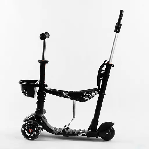 Самокат 5 в 1 Best Scooter 58х30х15 см Чорний 000231595 - фото 3