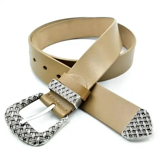 Ремінь шкіряний Le-Mon жіночий 105-115х3,5 см acs0018383 - фото 1