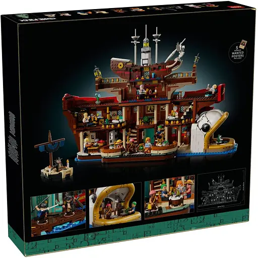 Конструктор LEGO One Piece Плавучий ресторан Барати 3402 детали (75640) - фото 11