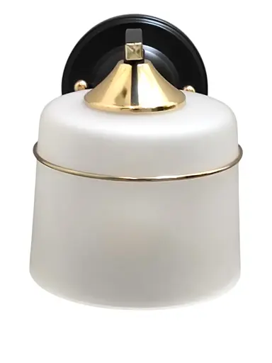 Бра Brille LK-730W/1 E27 BK+FG в спальню - фото 3