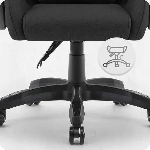 Крісло Cabro C500 Black тканина - фото 5