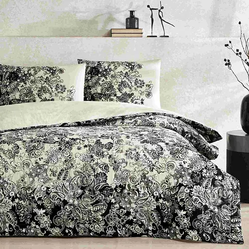 Постільна білизна Magie Black з легким покривалом 220х230 см Tac pbe0051441 - фото 1