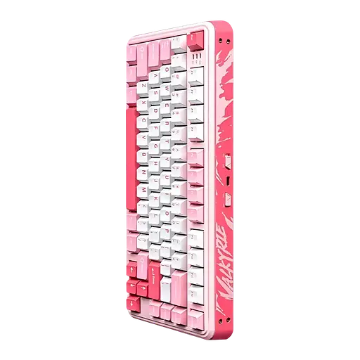 Клавіатура VALKYRIE VK MAG 75 Lite Pink - фото 1
