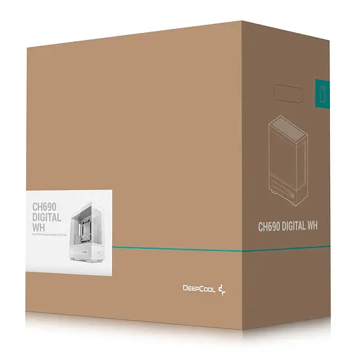 Корпус Deepcool CH690 Digital White без блока питания (R-CH690-WHNNA0D-G-1) - фото 12