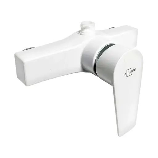 Смеситель для душа однорычажный Solone LAP5-A030 пластик Белый 30412 - фото 1