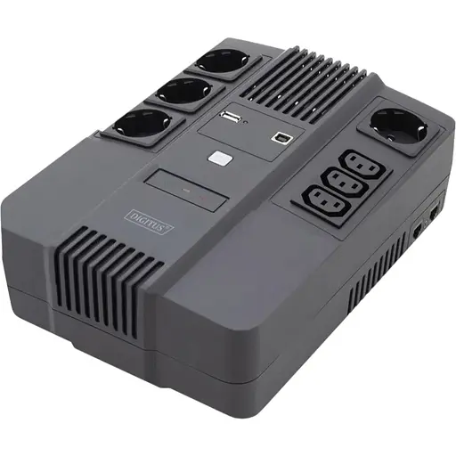 Лінійно-інтерактивний ДБЖ Digitus All-in-One 600VA/360W LED (DN-170110)