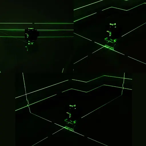 Лазерний рівень 4D Bigstren 18763 (16 ліній), зелений промінь 360°, самовирівнювальний нівелір із пультом та кейсом - фото 3